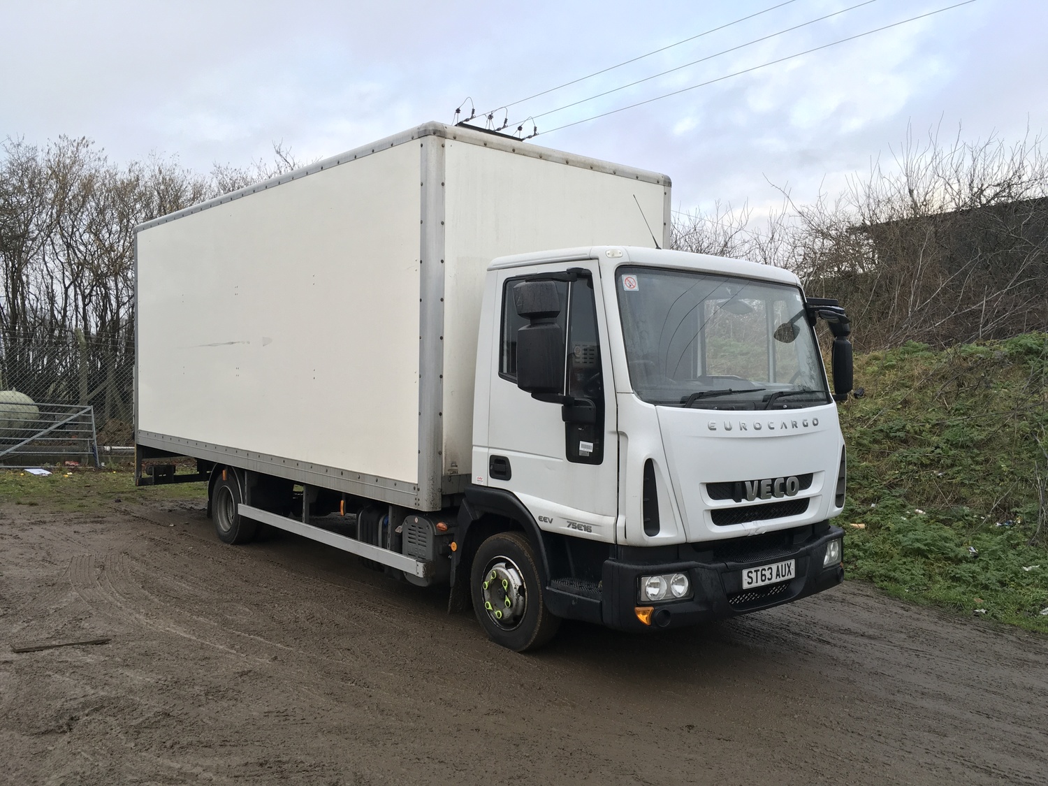 7 5 Tonne Iveco Eurocargo Box Truck For Sale ST63AUX MV Commercial