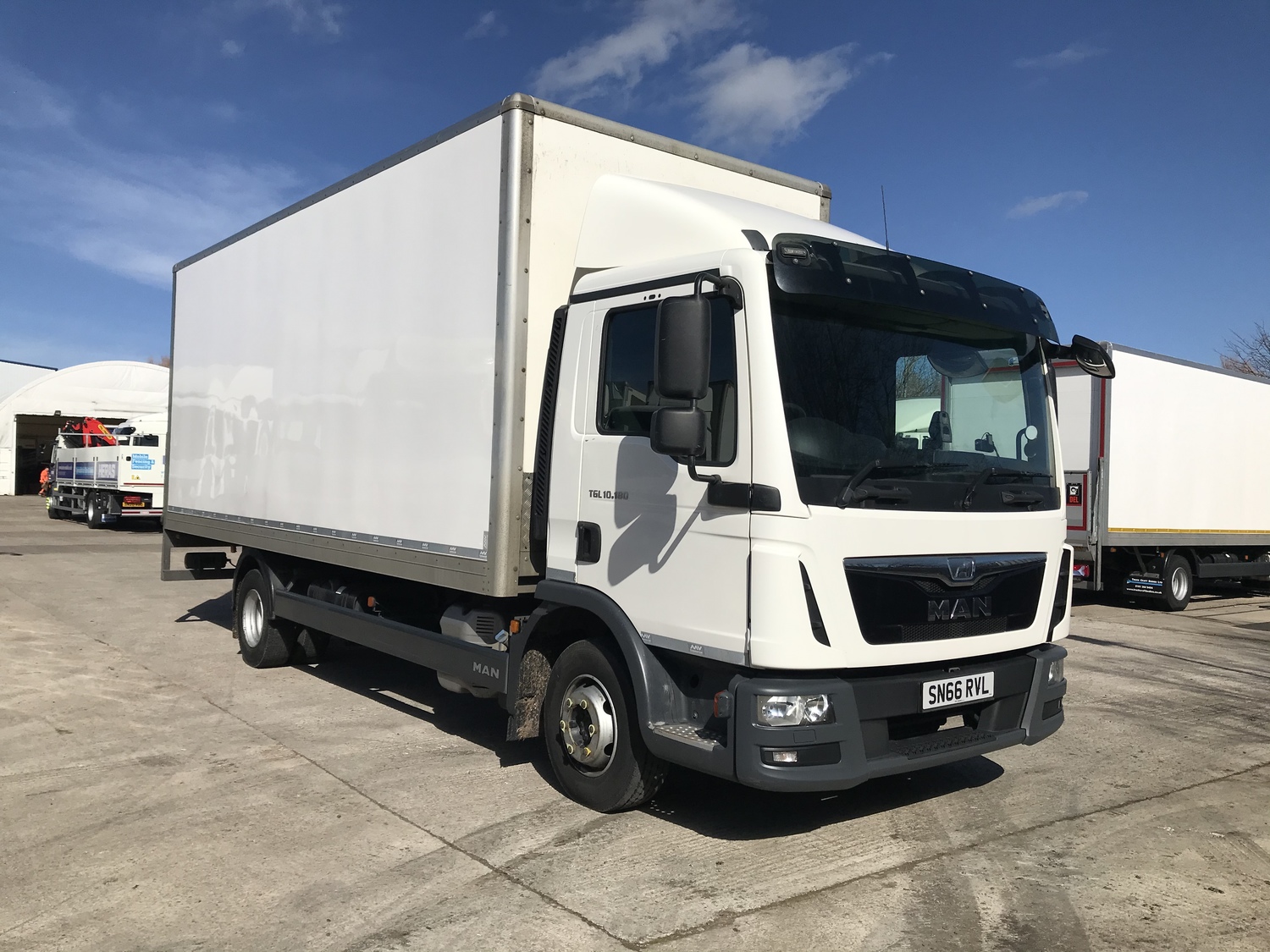 Tonne Man Tgl Box Truck For Sale Sn Rvl Mv Commercial