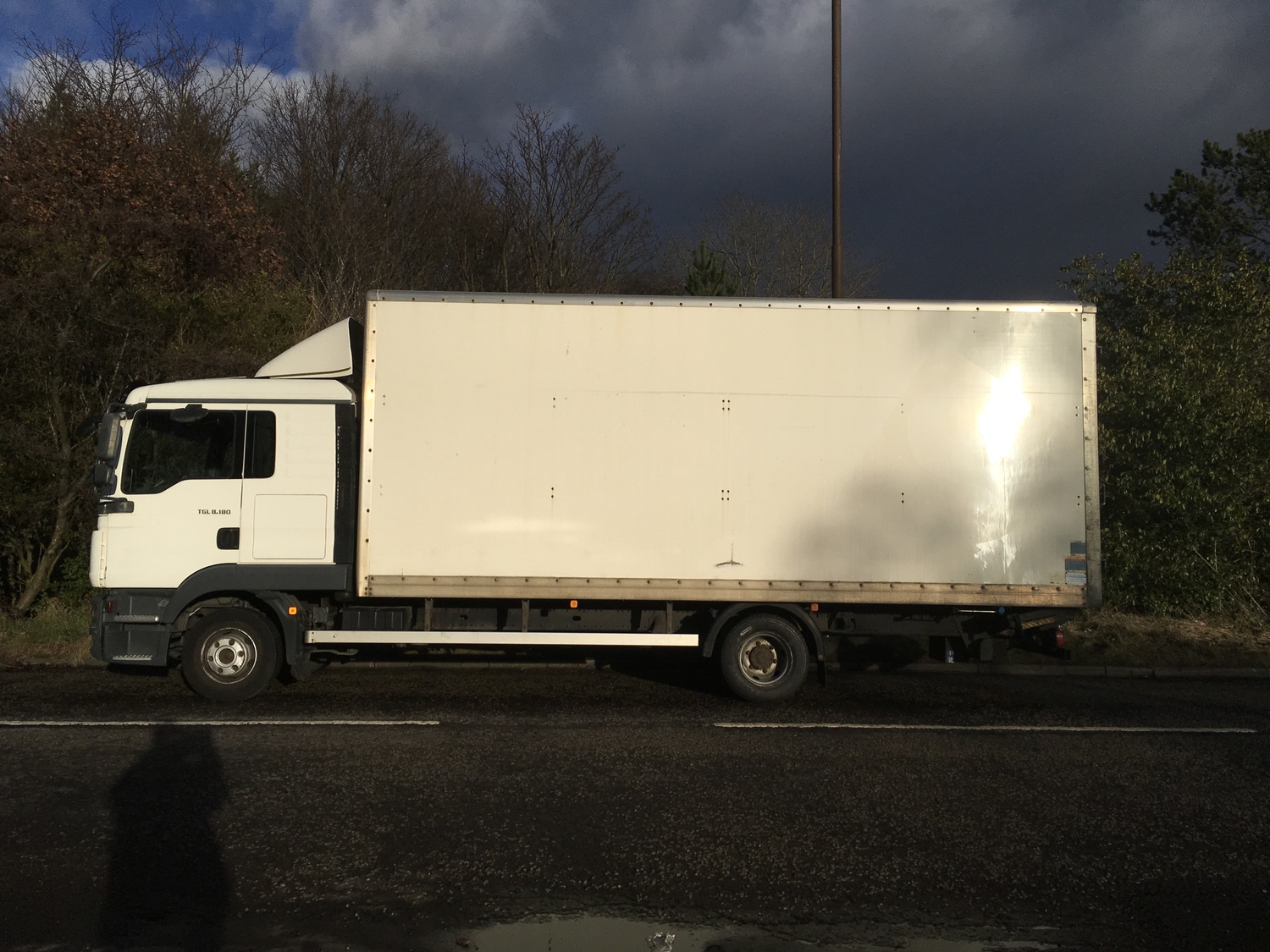 vehicle 7.5 licence tonne for Truck Tonne 8.180 MAN 7.5 SM12JZP  TGL For Sale Box MV