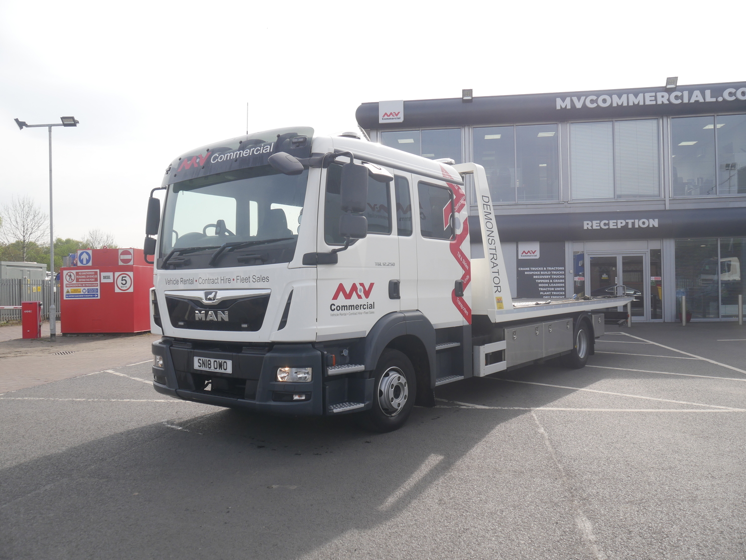 12 Tonne MAN TGL 12.250 Recovery Truck For Sale SN18OWO MV Commercial