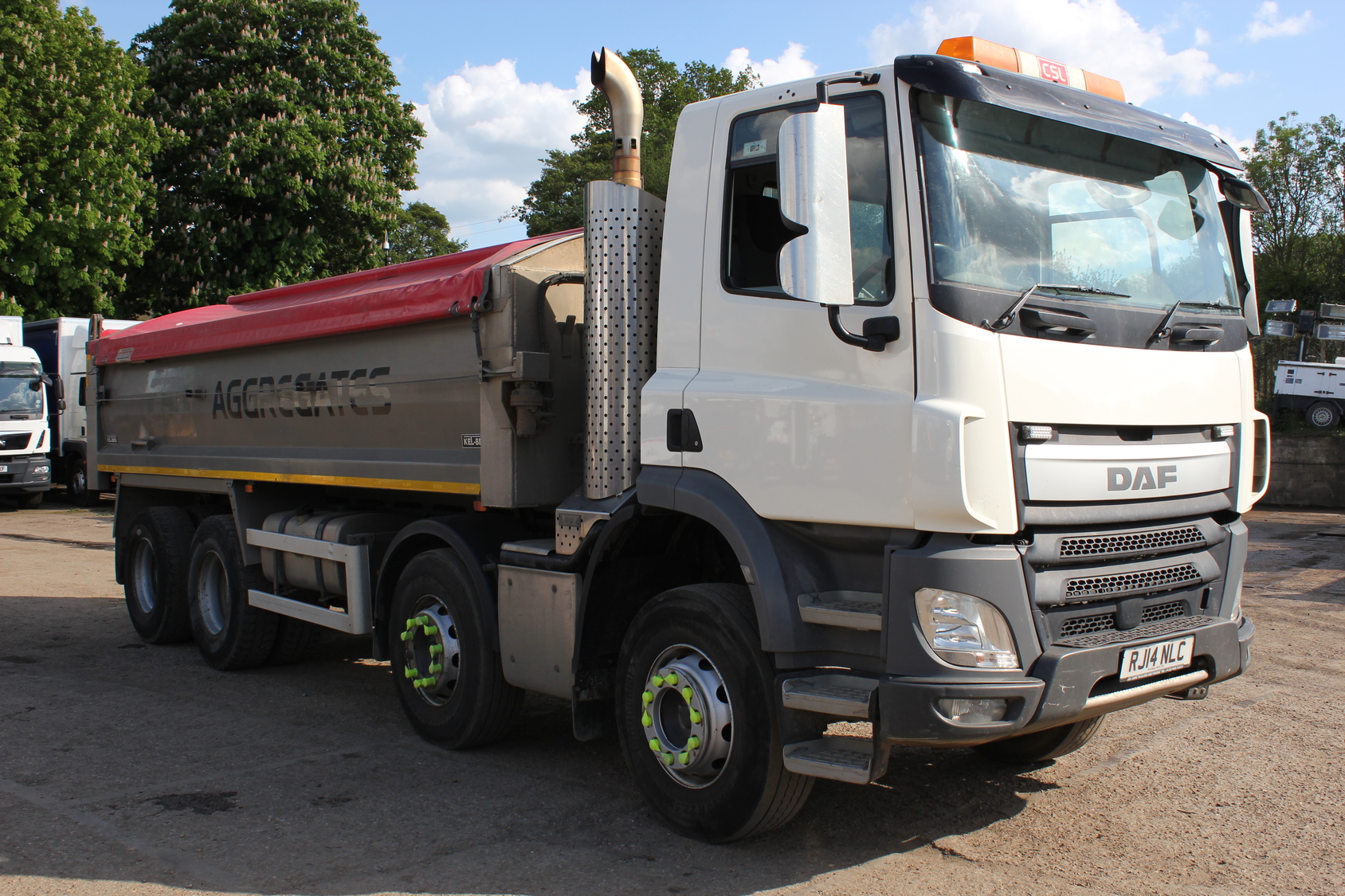 32 Tonne DAF CF 400 Tipper Truck For Sale RJ14NLC MV Commercial