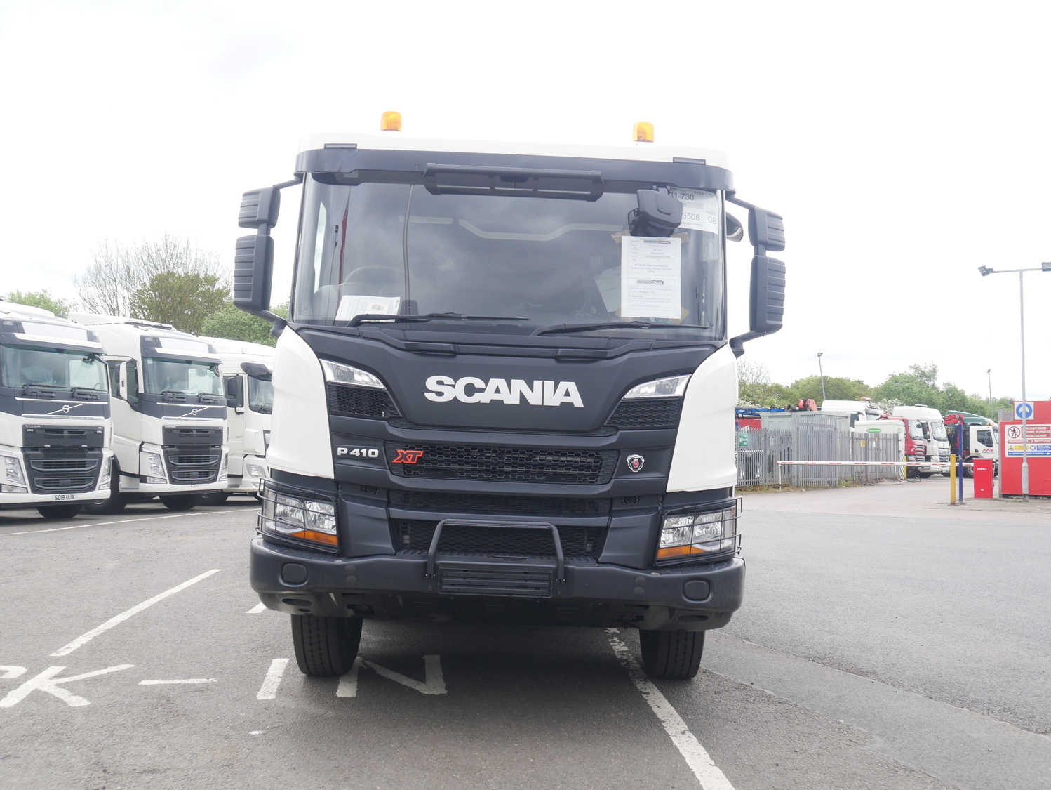 32 Tonne Scania P410 Xt Tipper Grab With Palfinger Epsilon Crane Truck For Sale Sn69xpl Mv