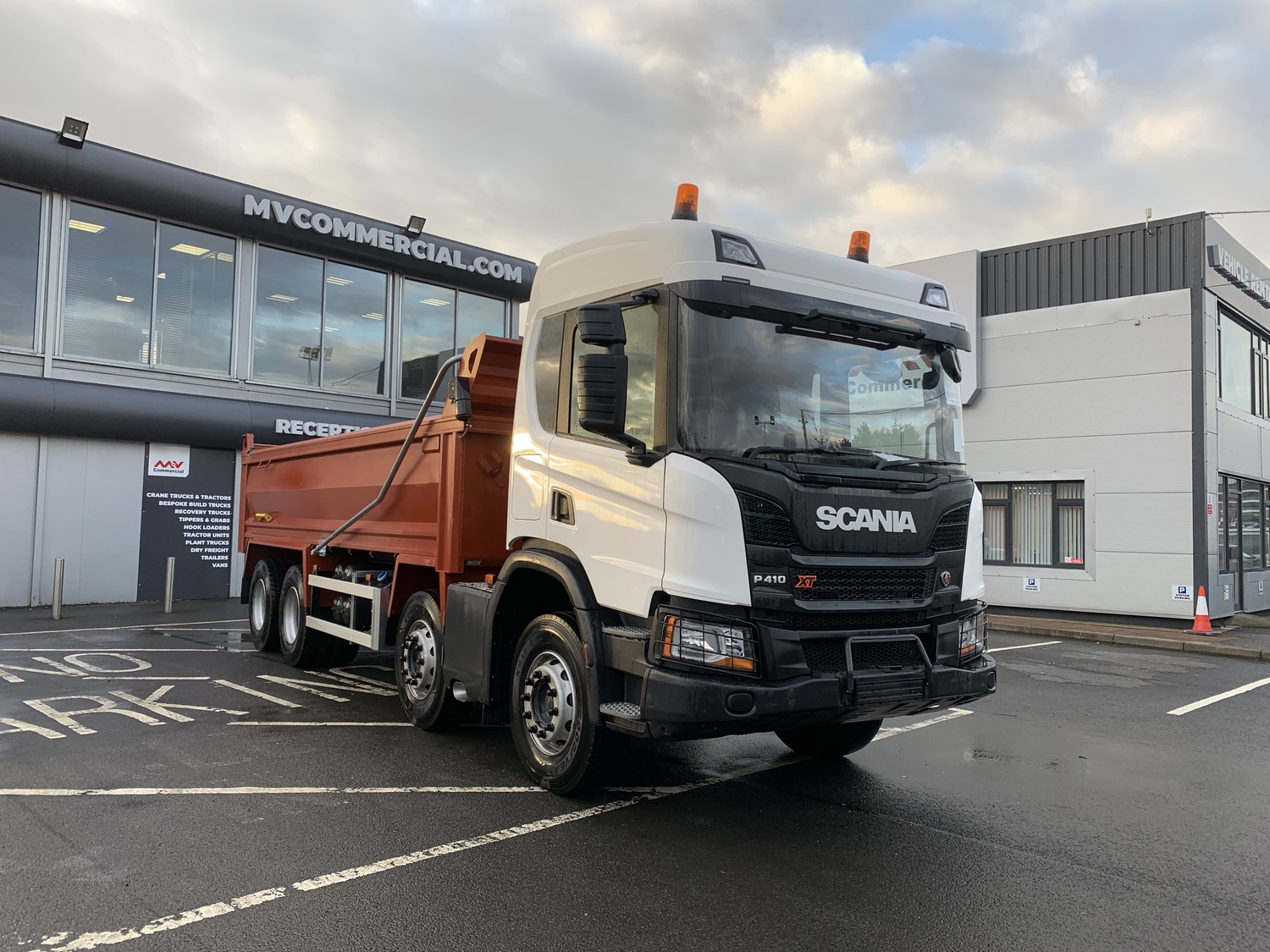 32 Tonne Scania P410 Xt Tipper Truck For Sale Mvb167 Mv Commercial