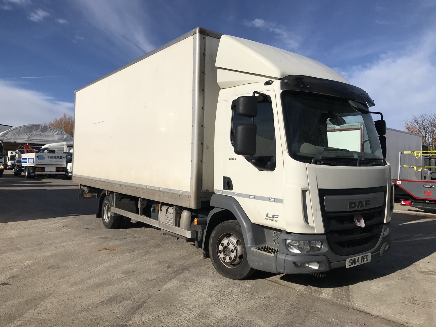 7.5 Tonne DAF LF 180 Box Truck For Sale SN14VFO MV Commercial