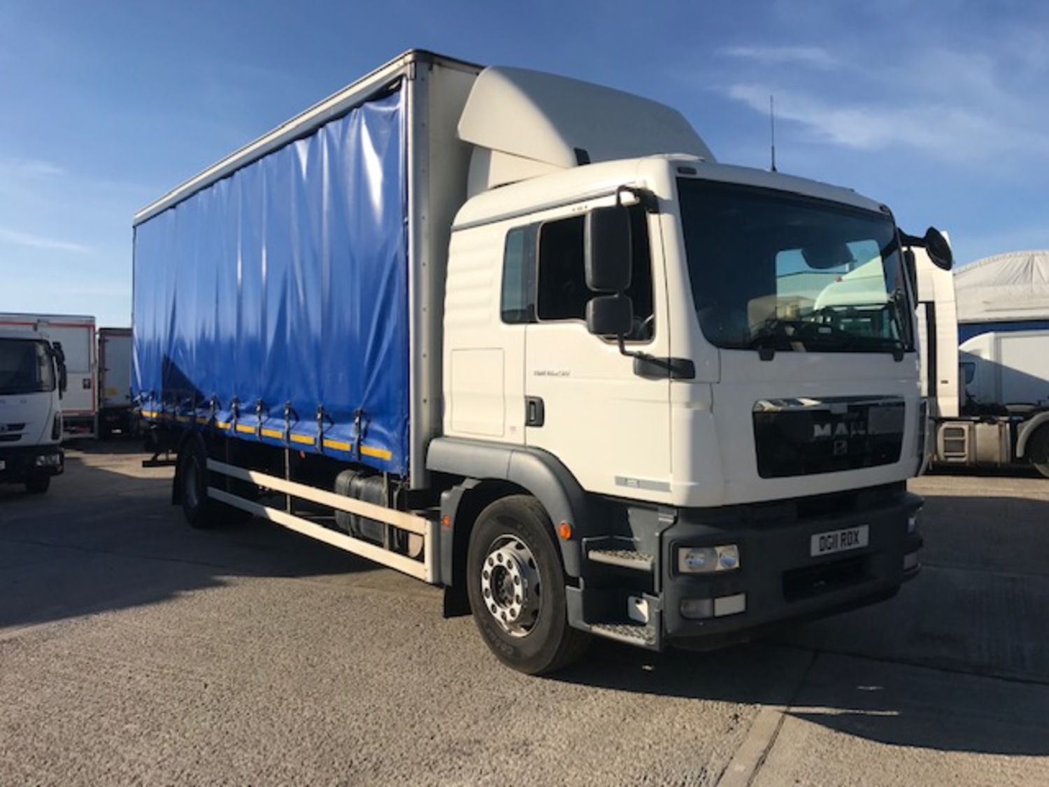 18 Tonne Man Tgm 18250 Curtainsider Truck For Sale Dg11rdx Mv Commercial