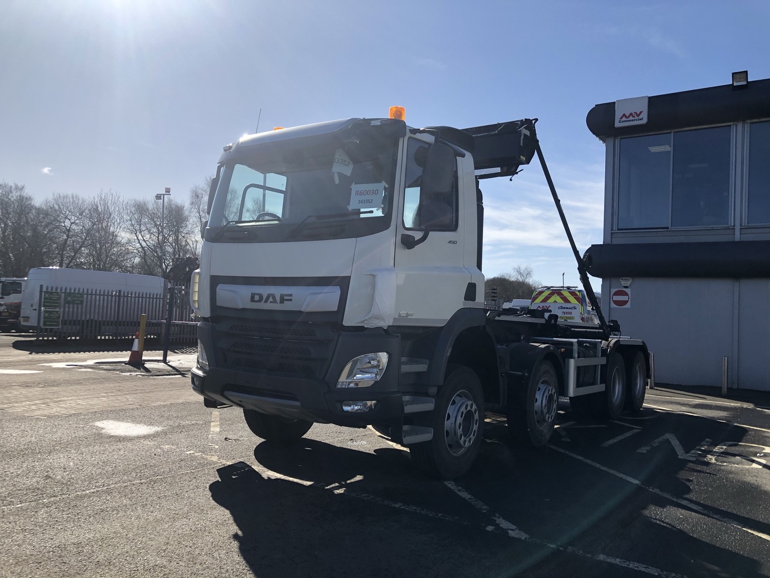 32 Tonne DAF CF 450 Hook Loader Truck For Sale G424545 MV Commercial