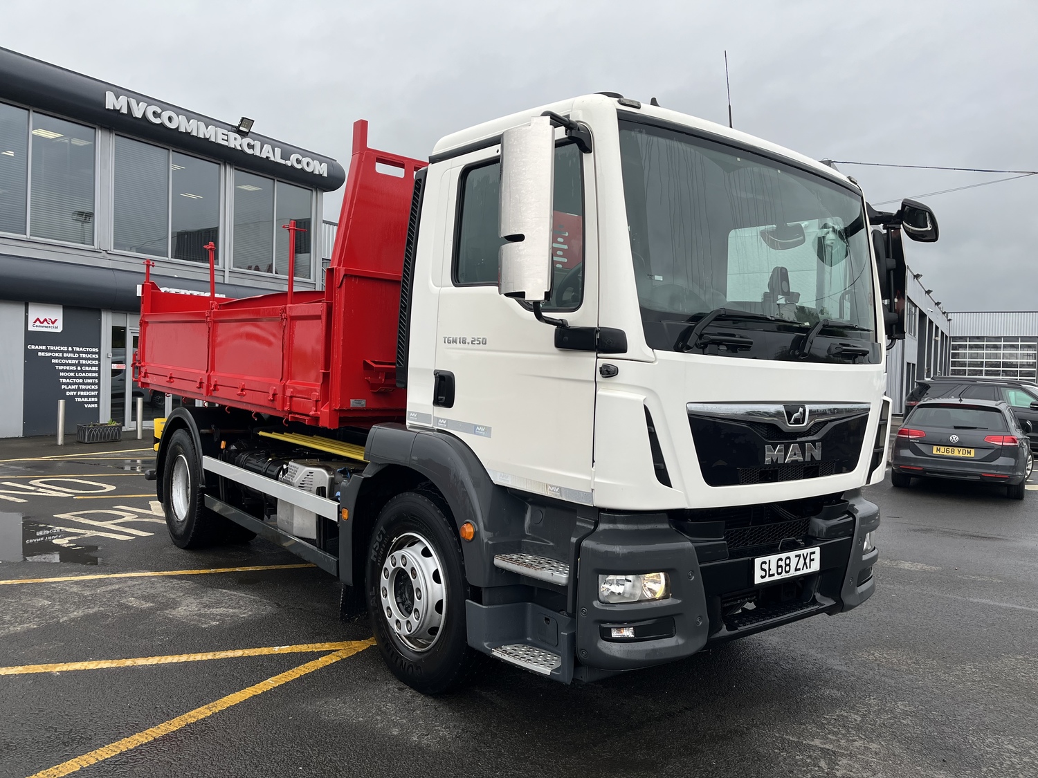 18 Tonne MAN TGM 18.250 Tipper Truck For Sale SL68ZXF | MV Commercial