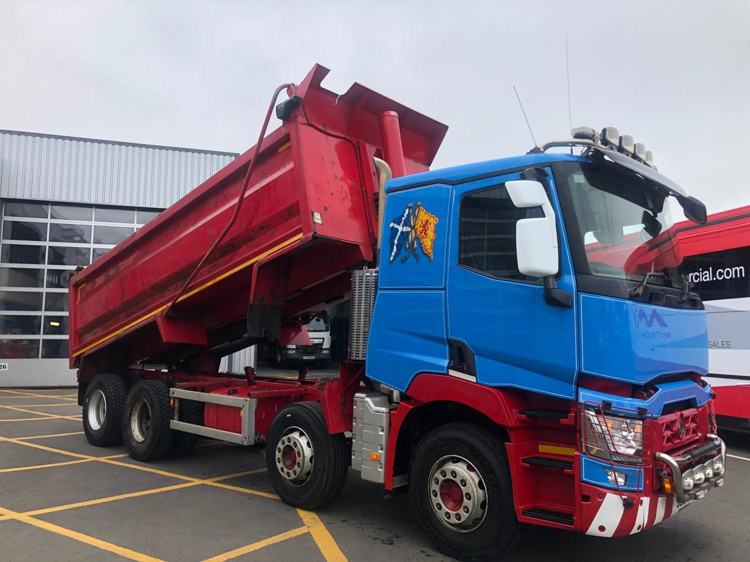 32 Tonne Renault C460 Tipper Truck For Sale So16ypd Mv Commercial