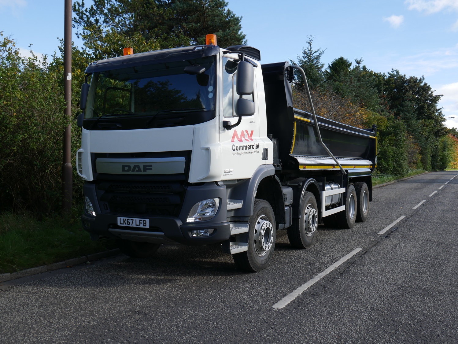 32 Tonne DAF CF 400 Tipper Truck For Sale LK67LFB MV Commercial