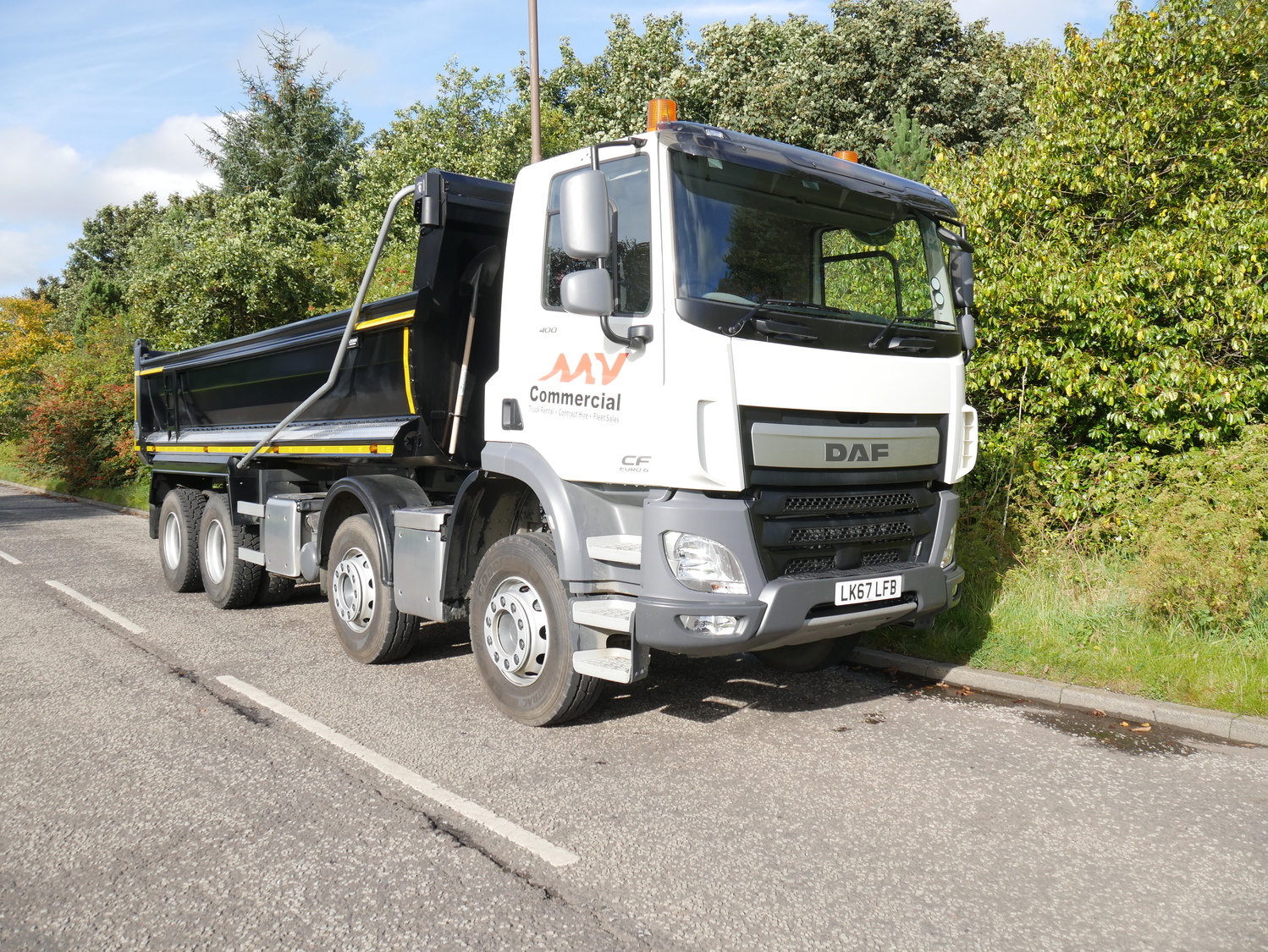 32 Tonne Daf Cf 400 Tipper Truck For Sale Lk67lfb Mv Commercial